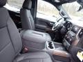 Jet Black Front Seat Photo for 2020 Chevrolet Silverado 1500 #137657823