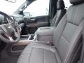 Jet Black Front Seat Photo for 2020 Chevrolet Silverado 1500 #137657904