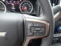 Jet Black Steering Wheel Photo for 2020 Chevrolet Silverado 1500 #137658045
