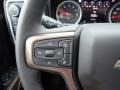 Jet Black Steering Wheel Photo for 2020 Chevrolet Silverado 1500 #137658069