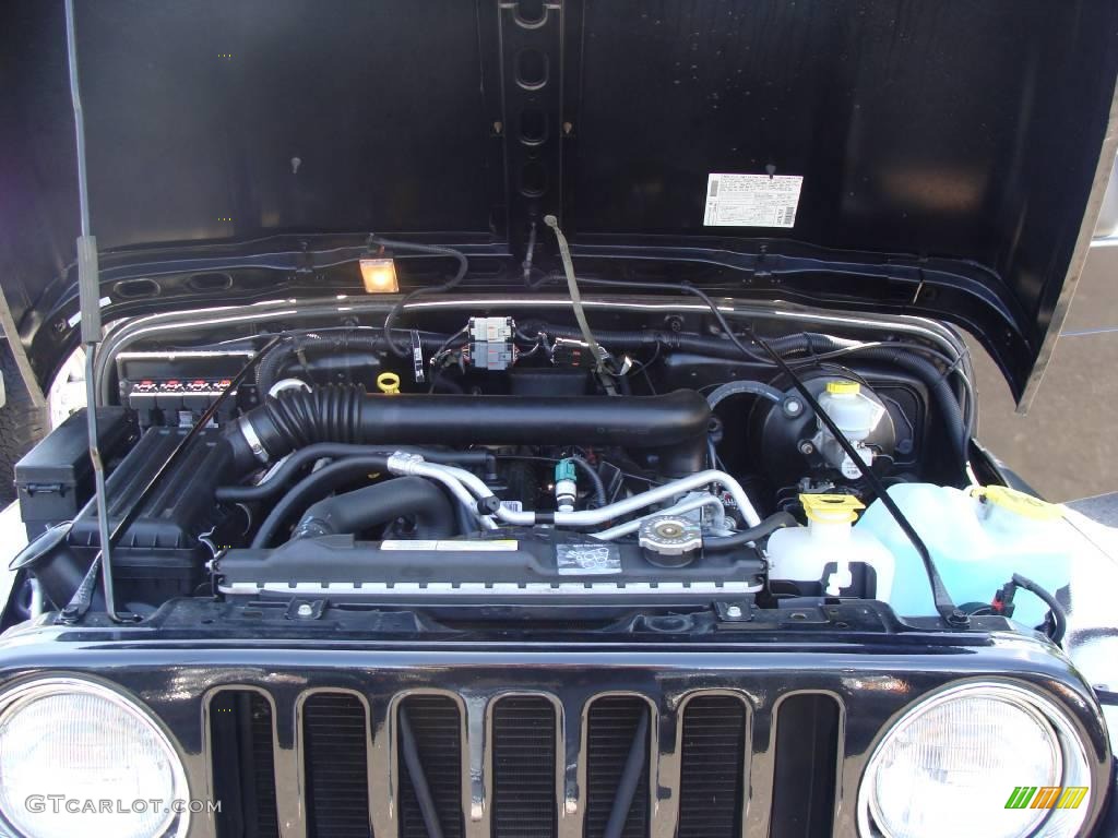 2006 Wrangler X 4x4 - Black / Dark Slate Gray photo #15