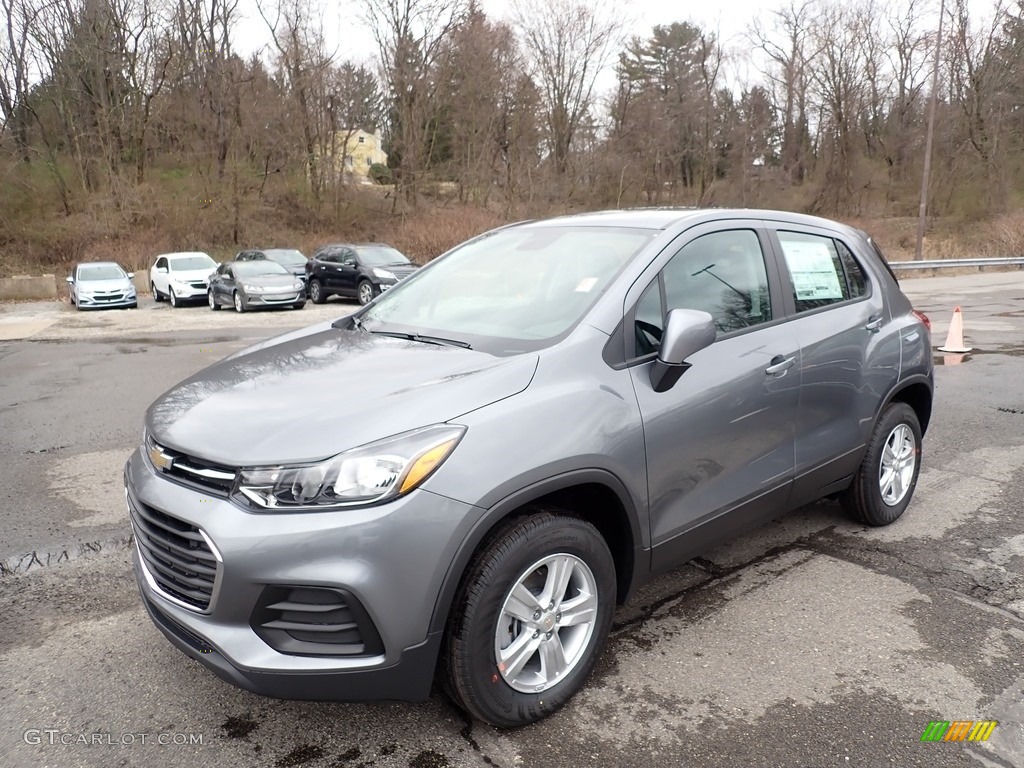 Satin Steel Metallic 2020 Chevrolet Trax LS AWD Exterior Photo #137658153