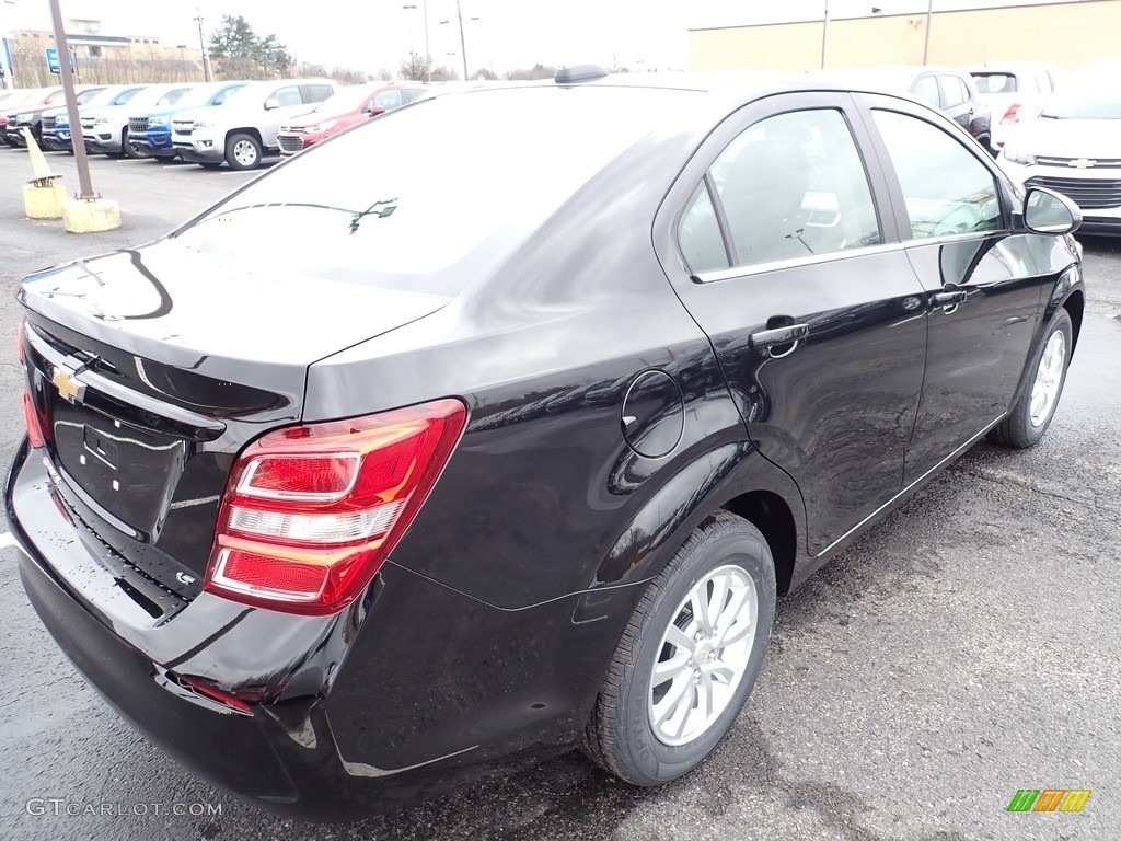 2020 Sonic LT Sedan - Mosaic Black Metallic / Jet Black/Dark Titanium photo #5