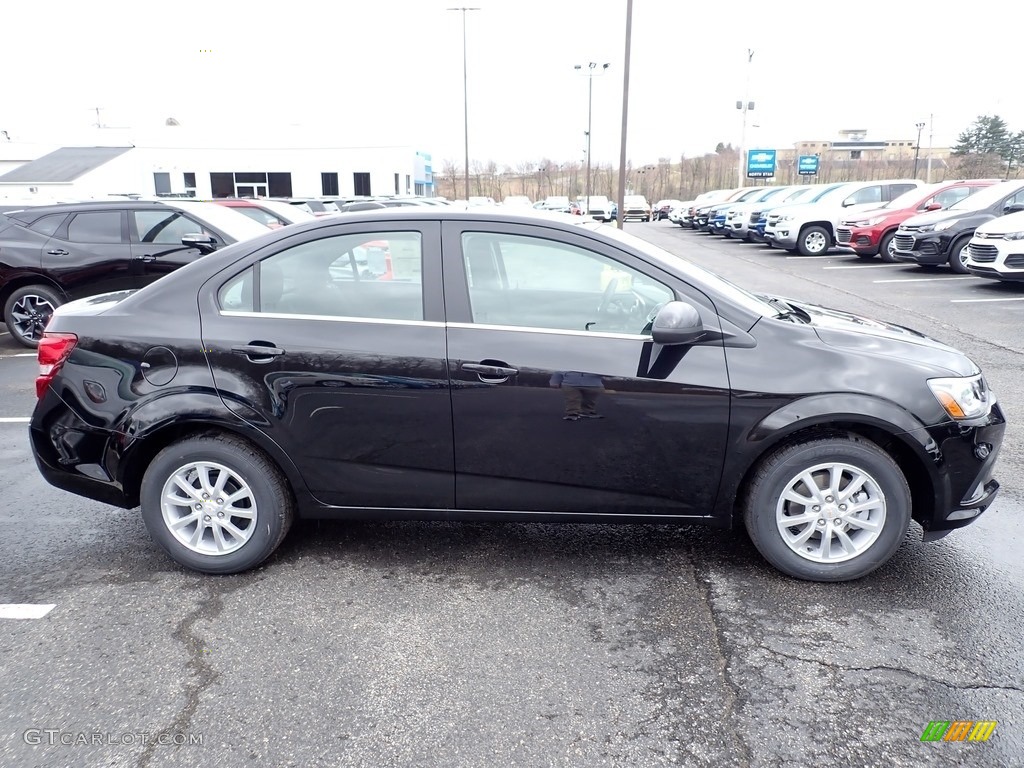 2020 Sonic LT Sedan - Mosaic Black Metallic / Jet Black/Dark Titanium photo #6