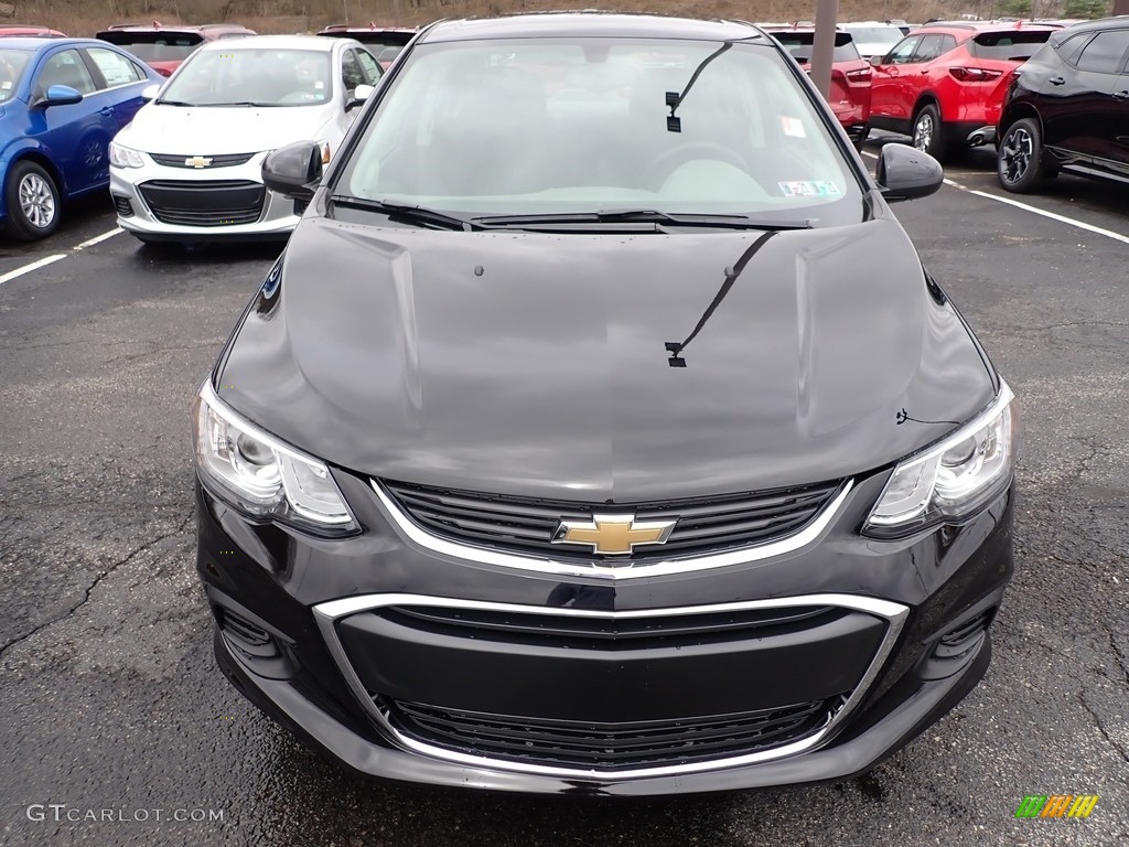 2020 Sonic LT Sedan - Mosaic Black Metallic / Jet Black/Dark Titanium photo #8