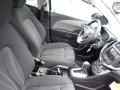 Jet Black/Dark Titanium 2020 Chevrolet Sonic LT Sedan Interior Color