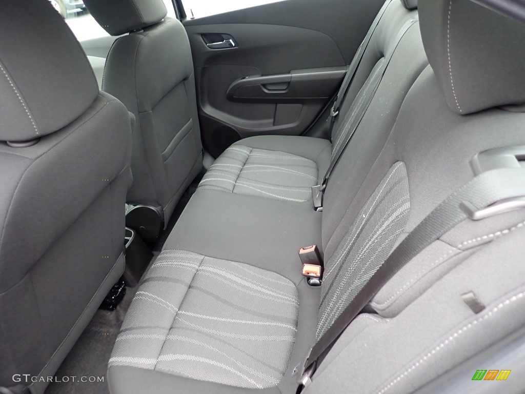 Jet Black/Dark Titanium Interior 2020 Chevrolet Sonic LT Sedan Photo #137659458