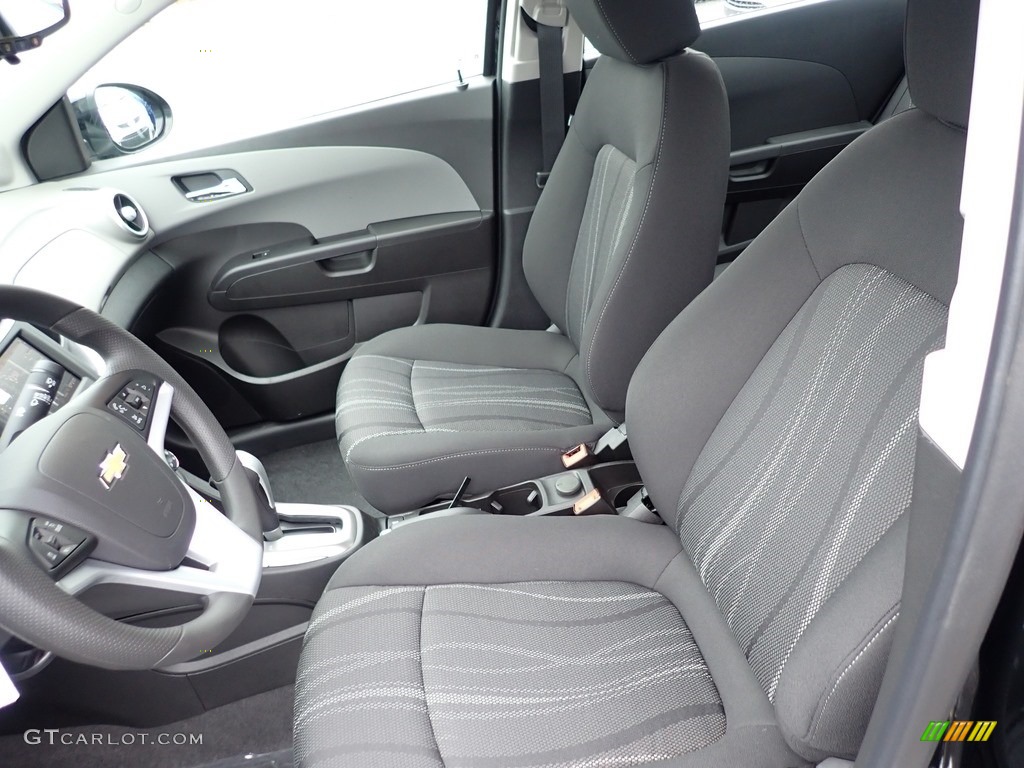 Jet Black/Dark Titanium Interior 2020 Chevrolet Sonic LT Sedan Photo #137659524