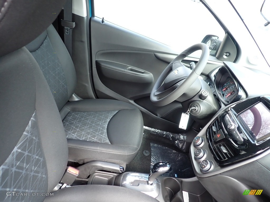 Jet Black Interior 2020 Chevrolet Spark LS Photo #137661734