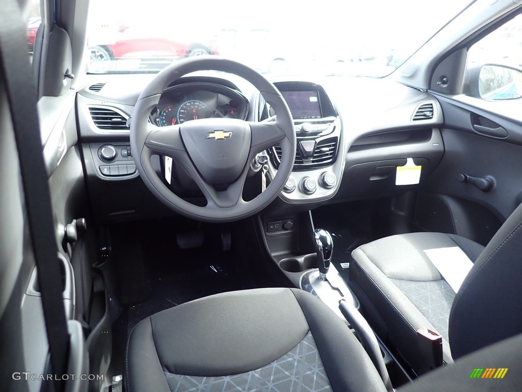 Jet Black Interior 2020 Chevrolet Spark LS Photo #137661804