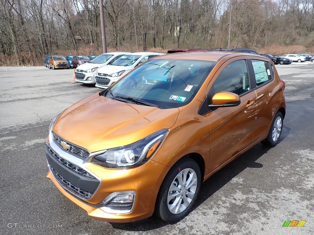 Orange Burst Metallic Chevrolet Spark