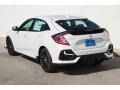 2020 Platinum White Pearl Honda Civic Sport Hatchback  photo #2