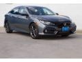 2020 Polished Metal Metallic Honda Civic EX-L Hatchback  photo #1