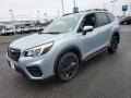 Front 3/4 View of 2020 Forester 2.5i Sport