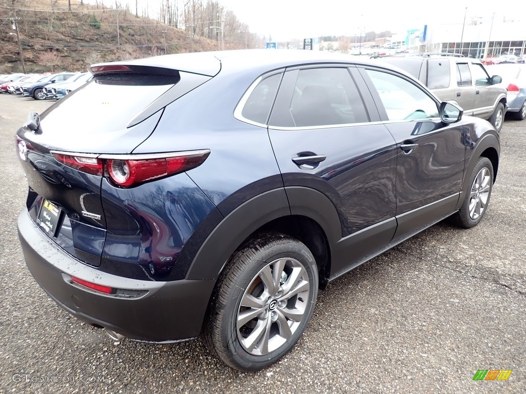 2020 CX-30 Select AWD - Deep Crystal Blue Mica / Black photo #2