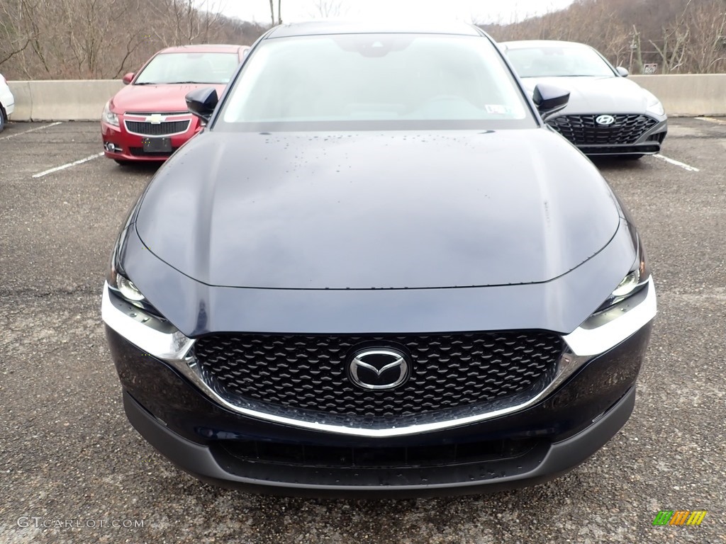 2020 CX-30 Select AWD - Deep Crystal Blue Mica / Black photo #4