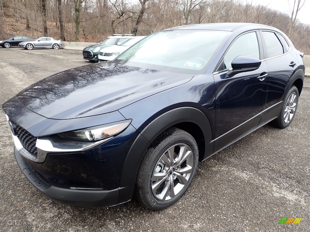 Deep Crystal Blue Mica 2020 Mazda CX-30 Select AWD Exterior Photo #137667363