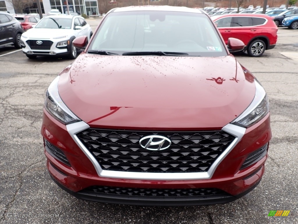 2020 Tucson SE AWD - Gemstone Red / Black photo #4