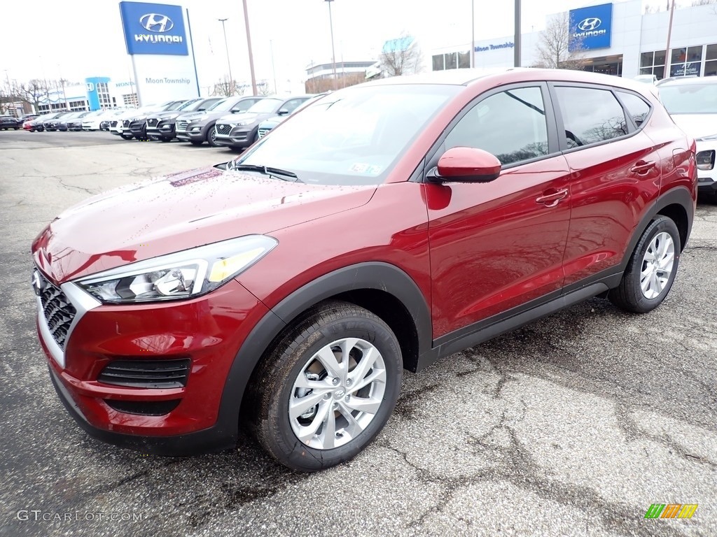 2020 Tucson SE AWD - Gemstone Red / Black photo #5