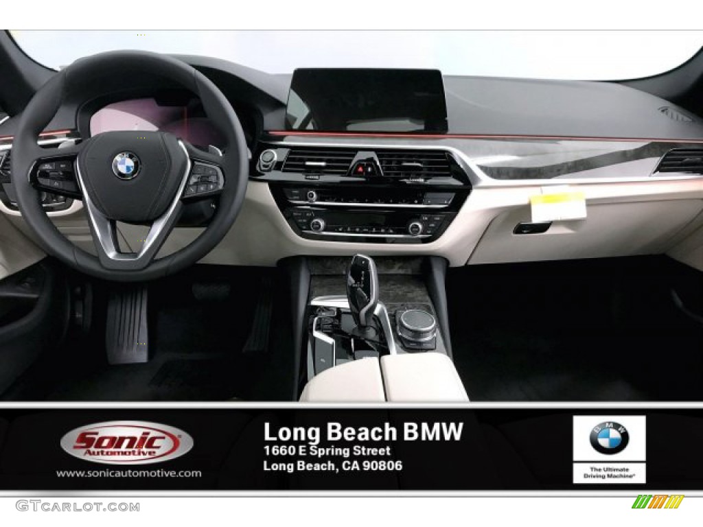 2020 5 Series 530i Sedan - Imperial Blue Metallic / Ivory White photo #5