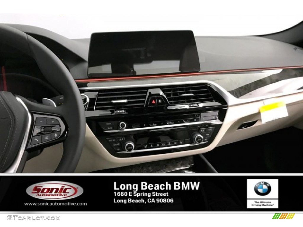 2020 5 Series 530i Sedan - Imperial Blue Metallic / Ivory White photo #6