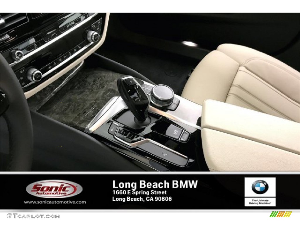 2020 5 Series 530i Sedan - Imperial Blue Metallic / Ivory White photo #8