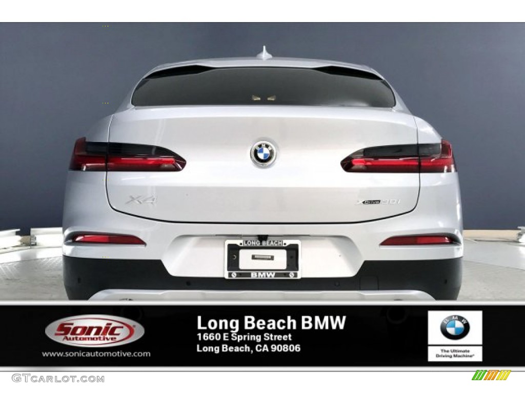 2020 X4 xDrive30i - Glacier Silver Metallic / Black photo #4