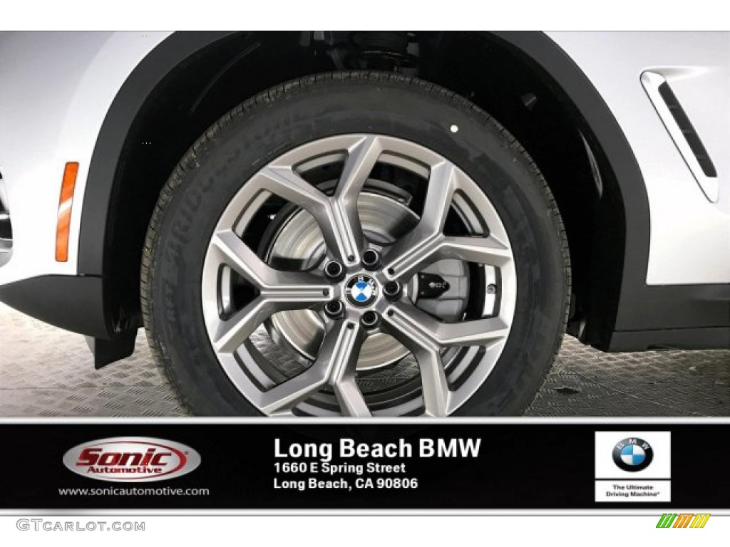 2020 X4 xDrive30i - Glacier Silver Metallic / Black photo #12