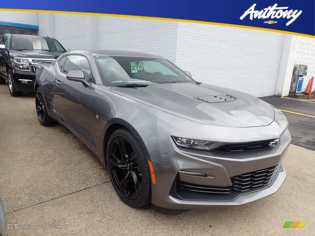 2020 Camaro SS Coupe - Satin Steel Metallic / Jet Black photo #1