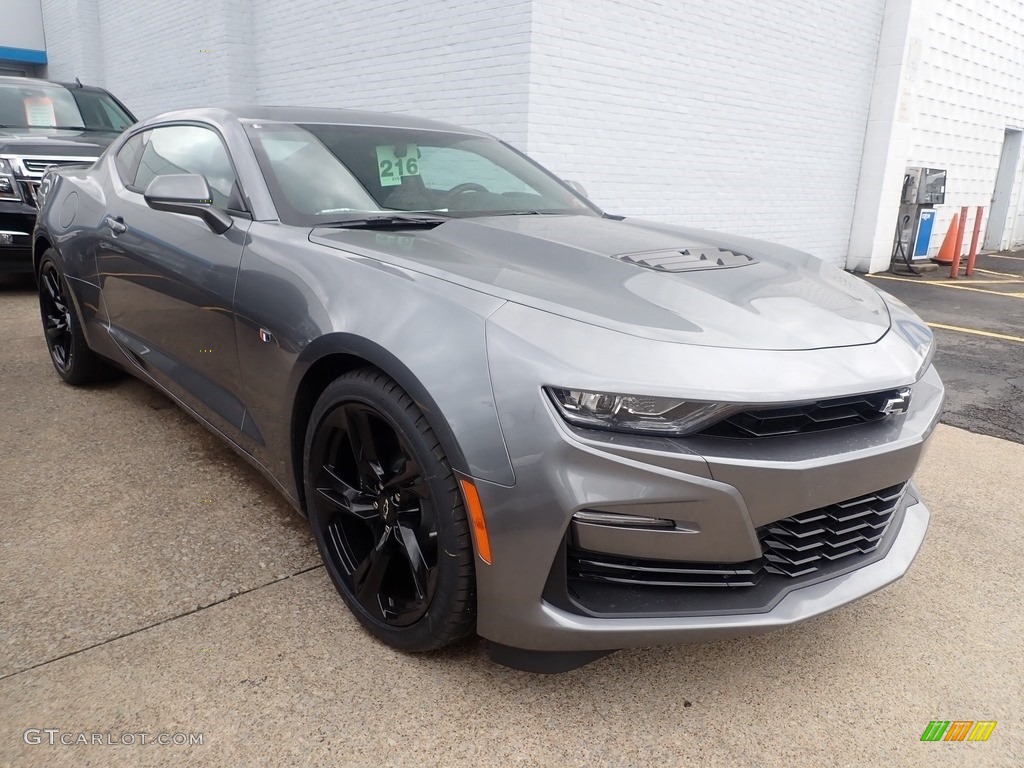 Satin Steel Metallic 2020 Chevrolet Camaro SS Coupe Exterior Photo #137674858