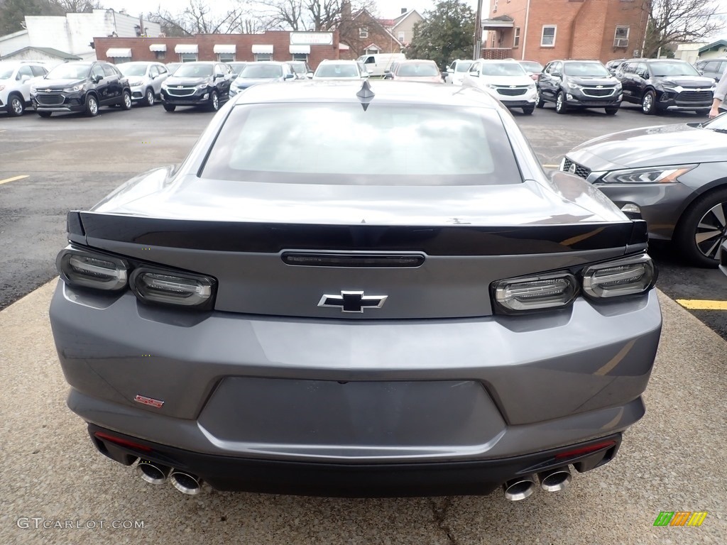 2020 Camaro SS Coupe - Satin Steel Metallic / Jet Black photo #5