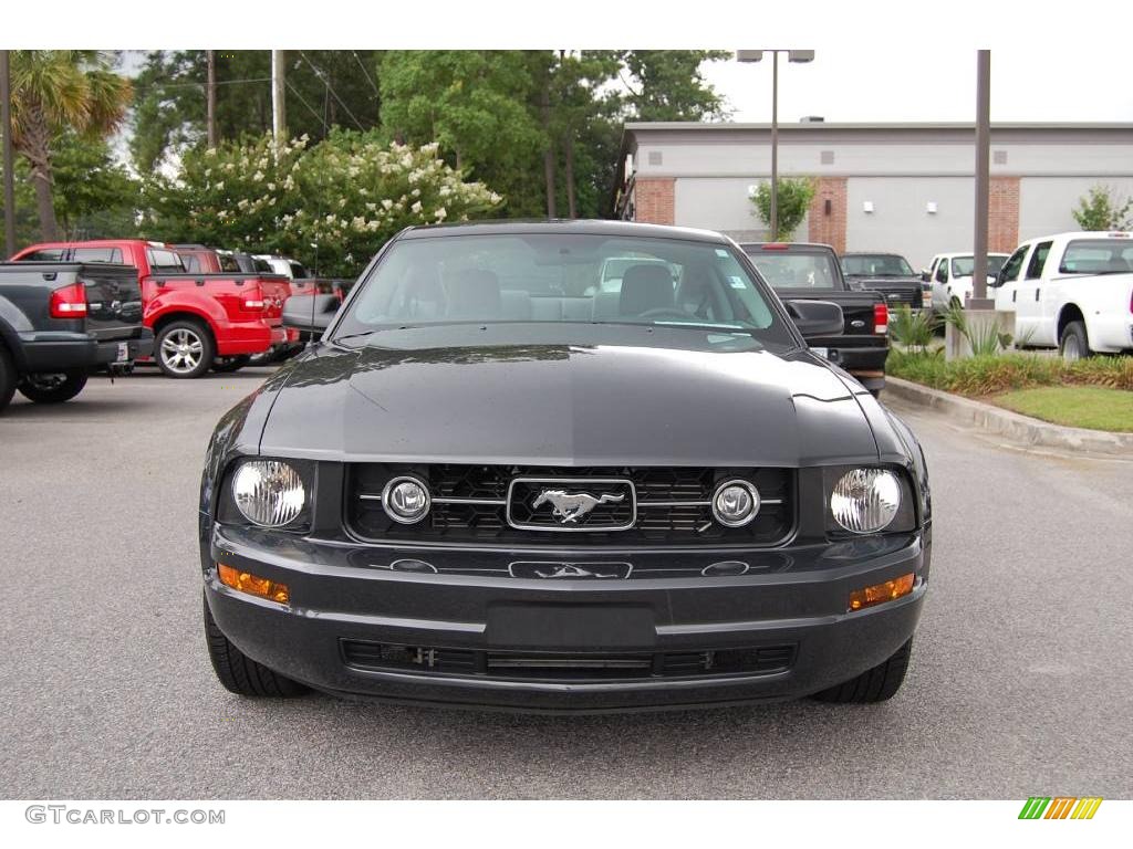 2008 Mustang V6 Premium Coupe - Alloy Metallic / Light Graphite photo #12