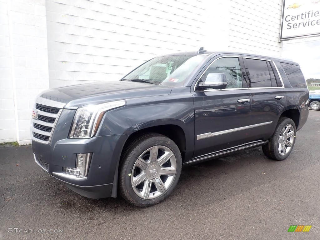 Shadow Metallic 2020 Cadillac Escalade Premium Luxury 4WD Exterior Photo #137676376