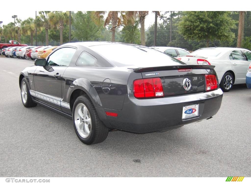 2008 Mustang V6 Premium Coupe - Alloy Metallic / Light Graphite photo #16