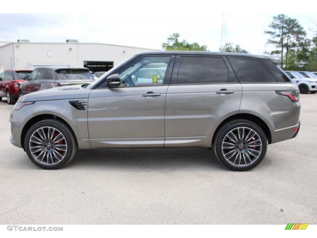 Silicon Silver Metallic 2020 Land Rover Range Rover Sport Autobiography Exterior Photo #137679355