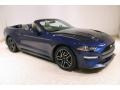 2019 Kona Blue Ford Mustang EcoBoost Premium Convertible  photo #1