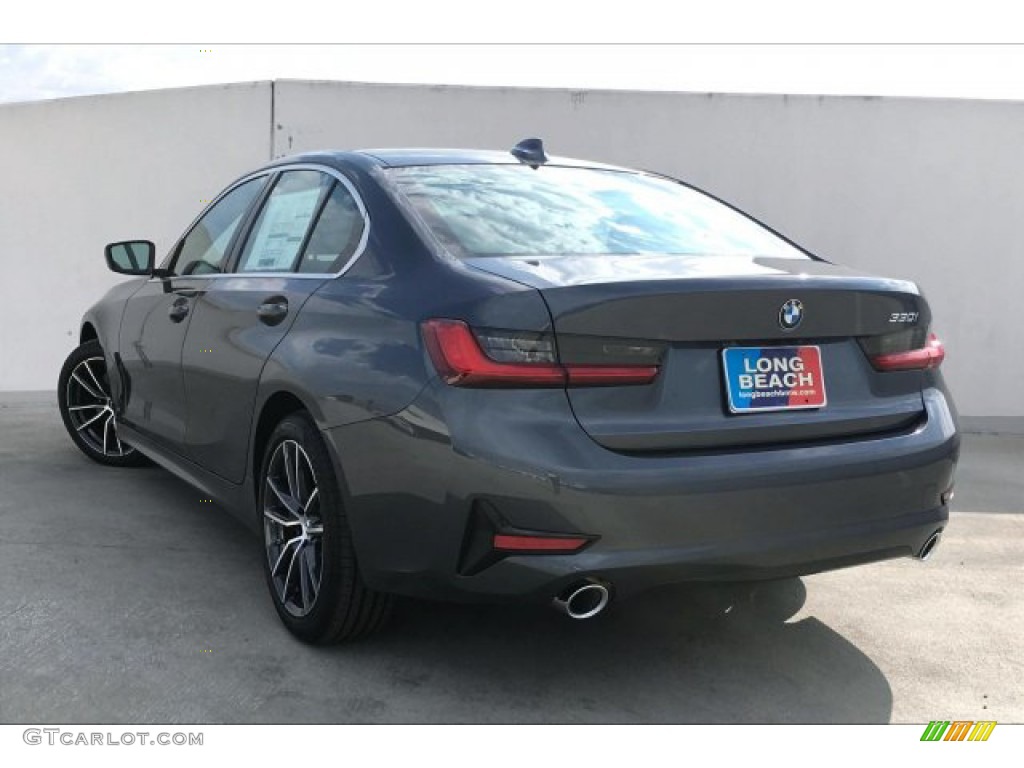 2020 3 Series 330i Sedan - Mineral Grey Metallic / Black photo #2