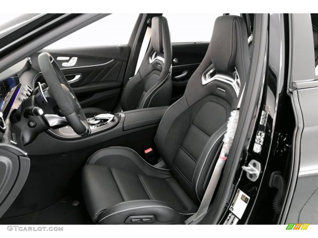 Black Interior 2020 Mercedes-Benz E 63 S AMG 4Matic Wagon Photo #137685119