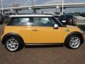 2009 Mellow Yellow Mini Cooper S Hardtop  photo #9