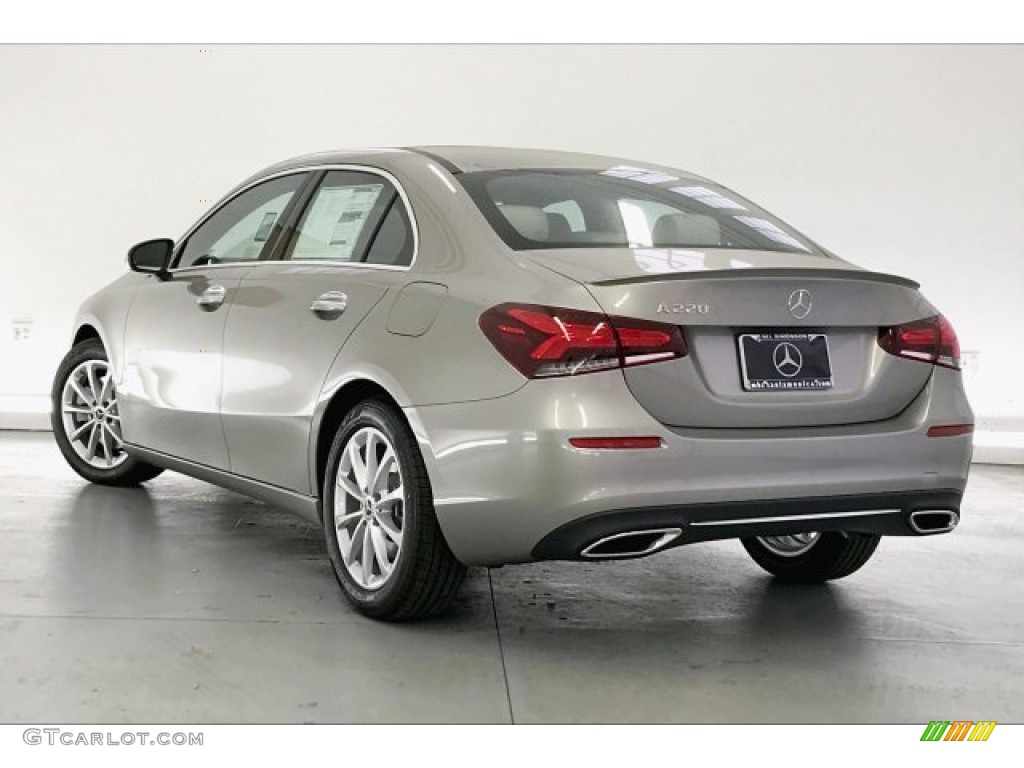 2020 A 220 Sedan - Mojave Silver Metallic / Macchiato Beige photo #2