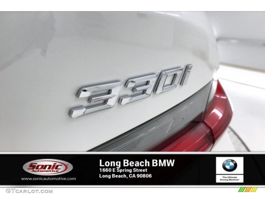 2020 3 Series 330i Sedan - Mineral White Metallic / Mocha photo #16