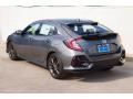 2020 Polished Metal Metallic Honda Civic EX-L Hatchback  photo #2
