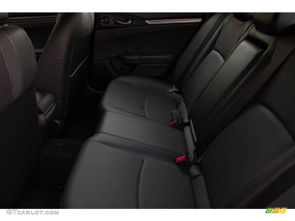 2020 Civic EX-L Hatchback - Polished Metal Metallic / Black photo #16