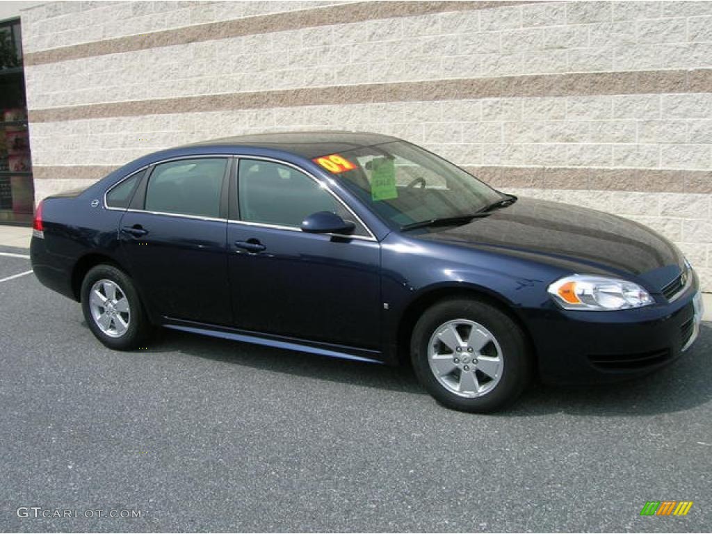 2009 Impala LT - Imperial Blue Metallic / Gray photo #1