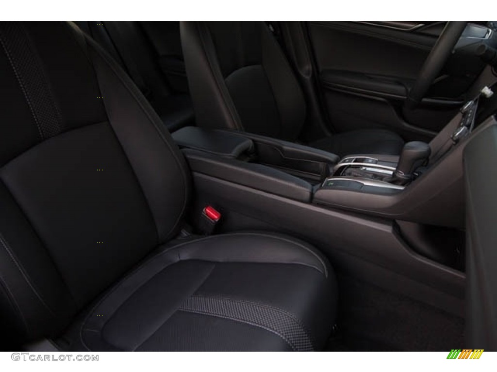 2020 Civic EX-L Hatchback - Polished Metal Metallic / Black photo #30