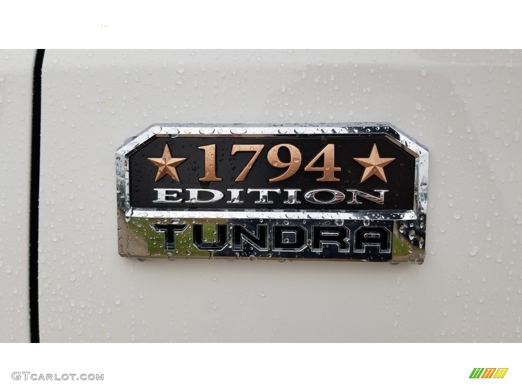 2020 Tundra 1794 Edition CrewMax 4x4 - Super White / 1794 Edition Brown/Black photo #2