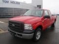 2007 Red Clearcoat Ford F250 Super Duty XL SuperCab  photo #1