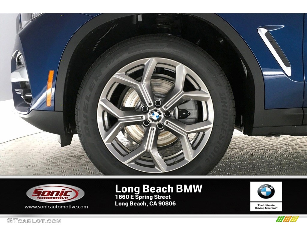 2020 X3 sDrive30i - Phytonic Blue Metallic / Black photo #12