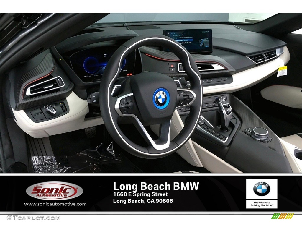 2020 i8 Roadster - Sophisto Grey Metallic / Giga World Ivory White photo #7