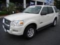 2008 White Suede Ford Explorer XLT  photo #2